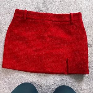 Zara textured skirt